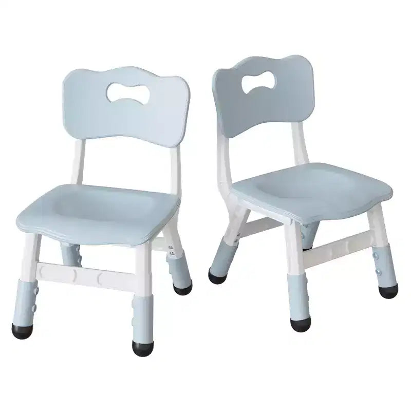 Chaises pour enfants réglables en hauteur sur 3 niveaux - chaises en plastique pour tout-petits avec patins antidérapants, pour les enfants de 2 à 12 ans
