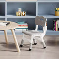 Chaises pour enfants réglables en hauteur sur 3 niveaux - chaises en plastique pour tout-petits avec patins antidérapants, pour les enfants de 2 à 12 ans