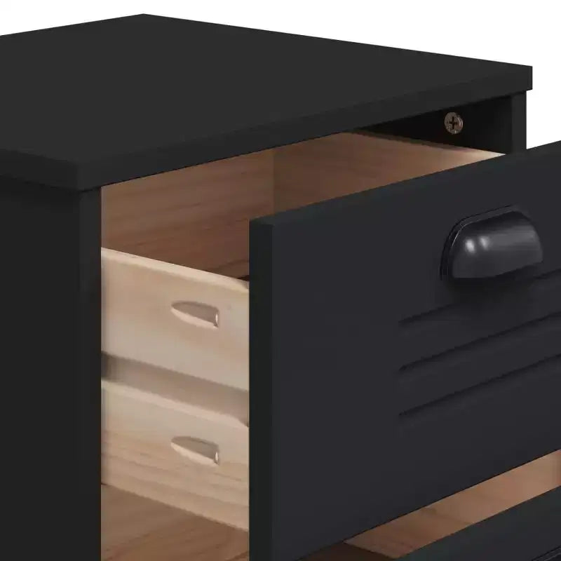 Nachttisch, Beistelltisch, Schlafzimmermöbel aus Holzwerkstoff